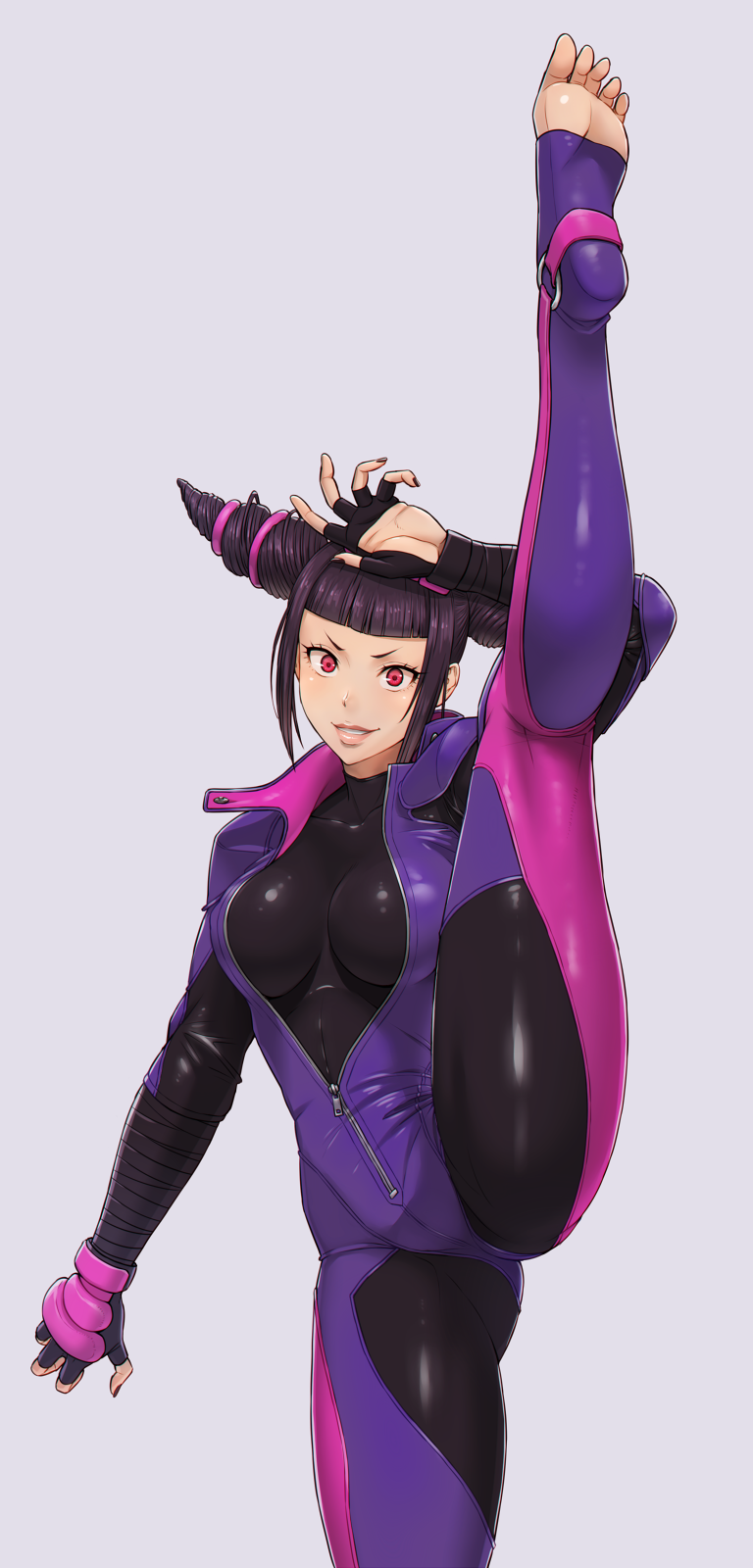 han juri (street fighter and 1 more) drawn by nigou