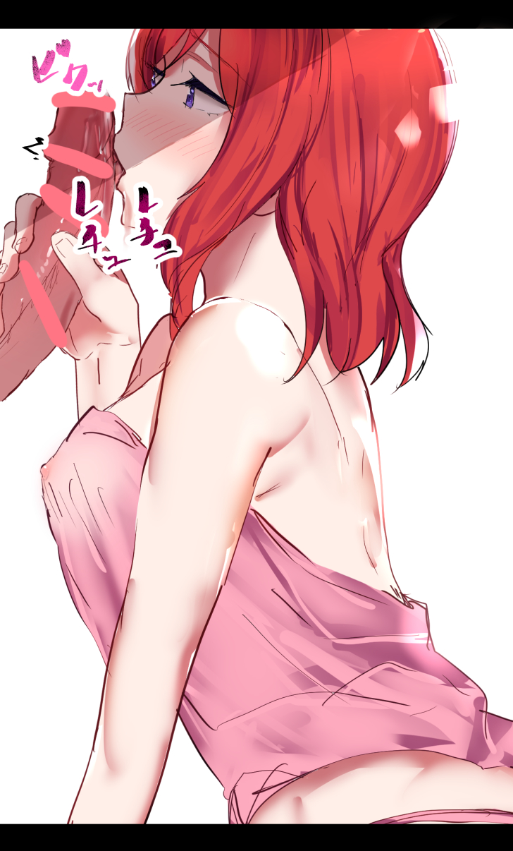 nishikino maki (love live! and 1 more) drawn by ern_rkgk