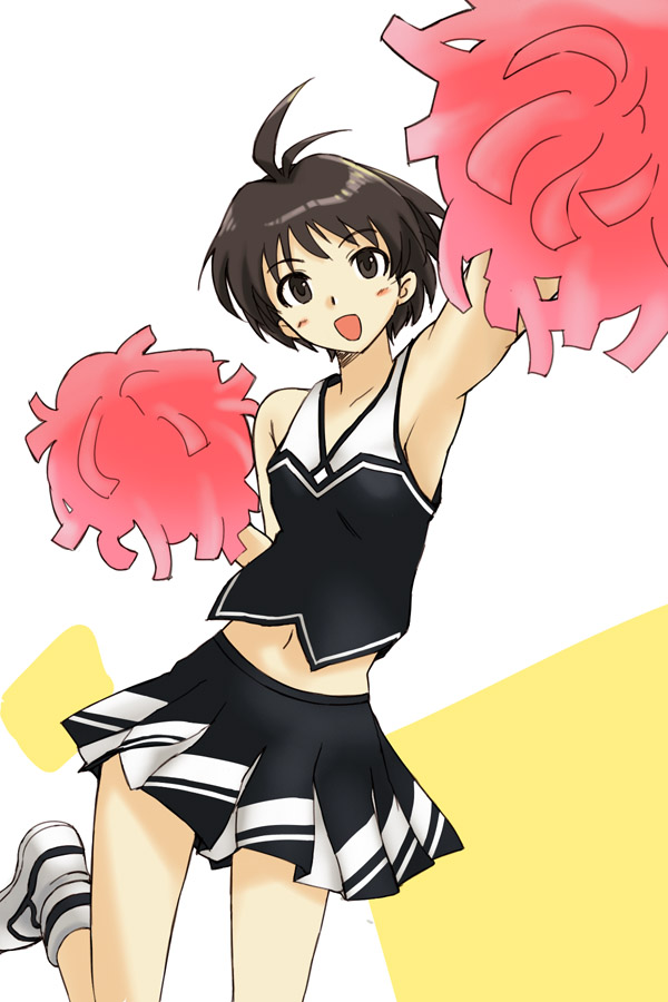 kikuchi makoto (idolmaster and 1 more) drawn by michael_f91