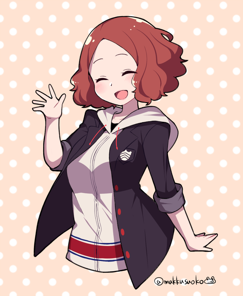 takamaki anne and okumura haru (persona and 1 more) drawn by do_m_kaeru