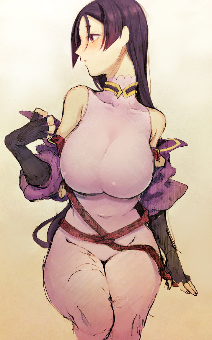 minamoto no raikou (fate and 1 more) drawn by honda_(obon)