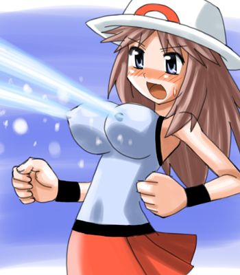 leaf (pokemon and 1 more) drawn by copo_(copo_deluxe)