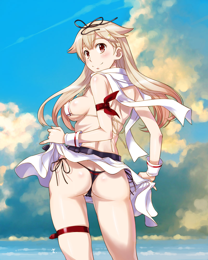 yuudachi and yuudachi kai ni (kantai collection) drawn by sameha_ikuya