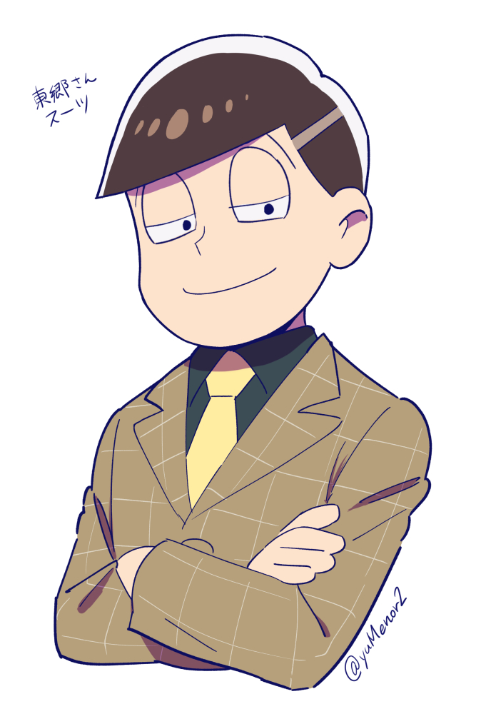 tougou and atsushi (osomatsu and 2 more) drawn by yumeno_haruka