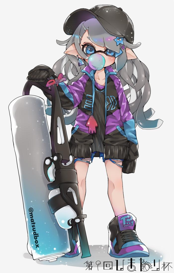 inkling player character and inkling girl (splatoon) drawn by matsushita_(matsudbox)