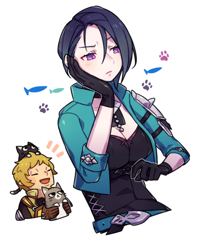shamir nevrand and raphael kirsten (fire emblem and 1 more) drawn by haconeri