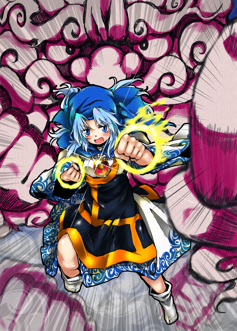 kumoi ichirin and unzan (touhou) drawn by izuna_nie