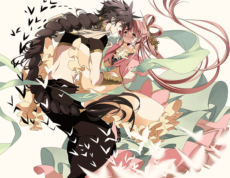 judal and ren kougyoku (magi the labyrinth of magic) drawn by mono_(freerotary)
