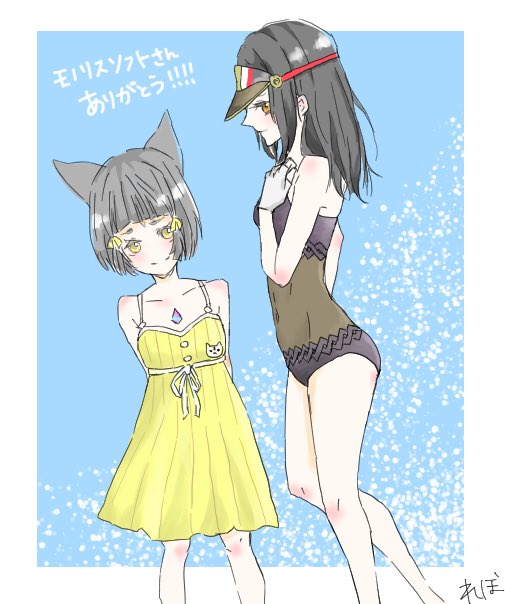 nia and morag ladair (xenoblade chronicles and 1 more) drawn by reb0reb0re