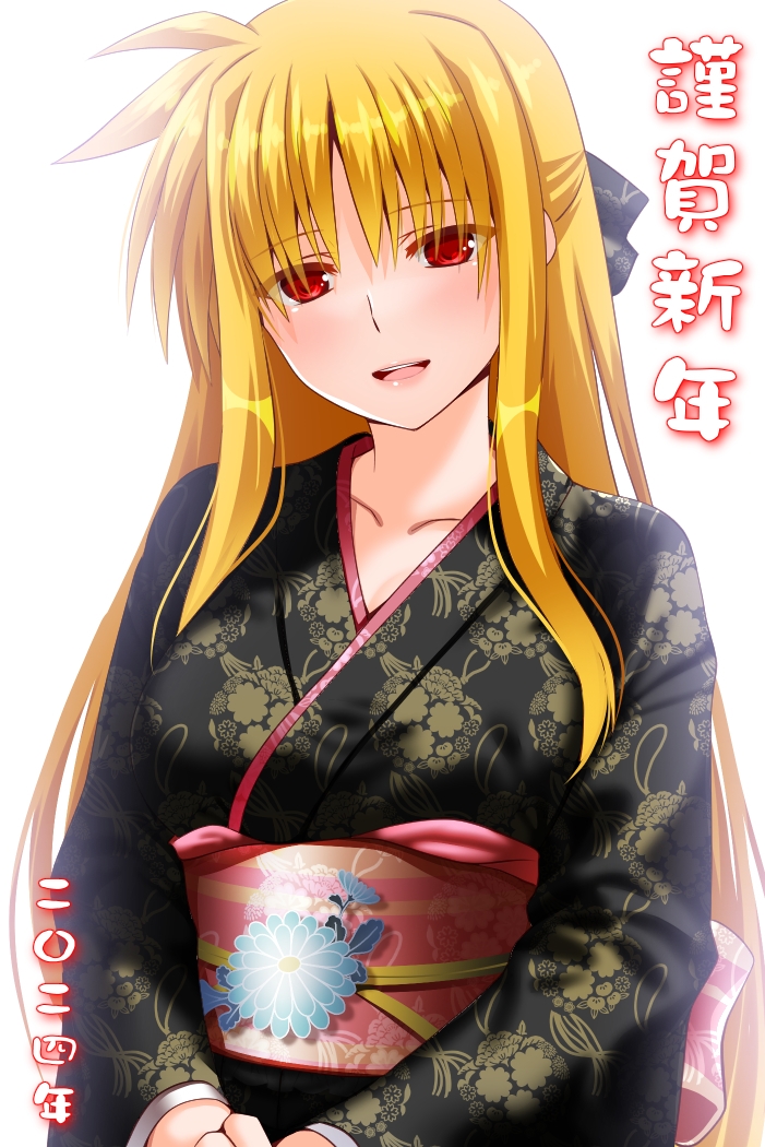 fate testarossa (lyrical nanoha and 1 more) drawn by engo_(aquawatery)