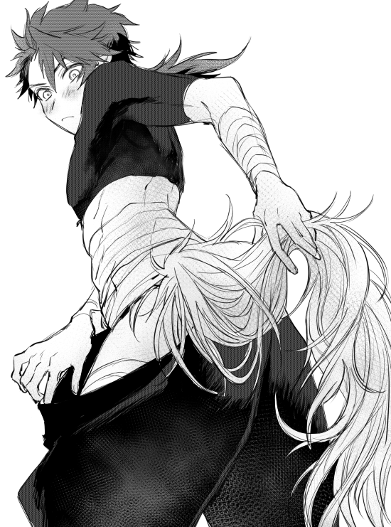 mutsu-no-kami yoshiyuki (touken ranbu) drawn by chishio_(jjojj)