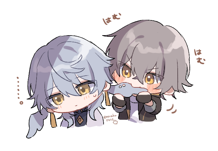 trailblazer, caelus, and sunday (honkai and 1 more) drawn by neraku0403