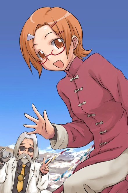 uehara miyako (pani poni dash!) drawn by minato_fumi