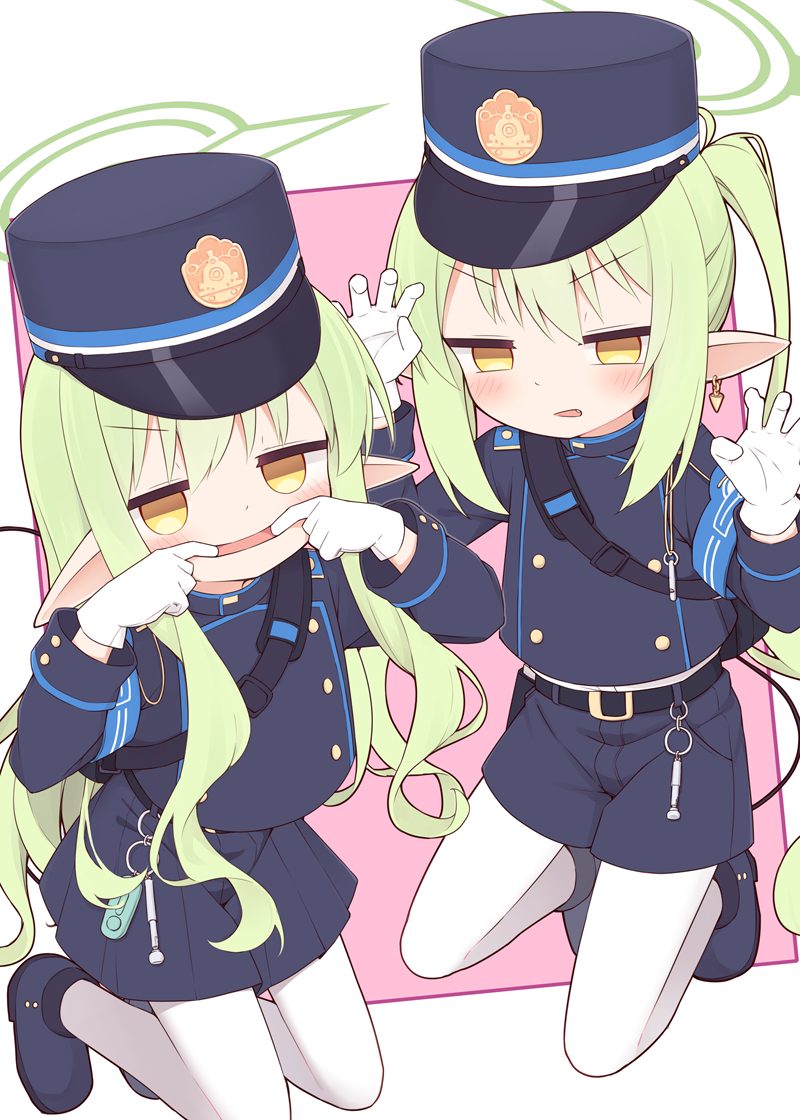 hikari and nozomi (blue archive) drawn by yuune_(ayanepuna)
