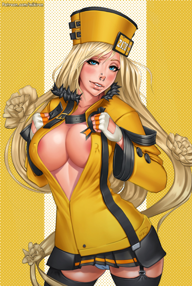 millia rage (guilty gear and 1 more) drawn by mikiron