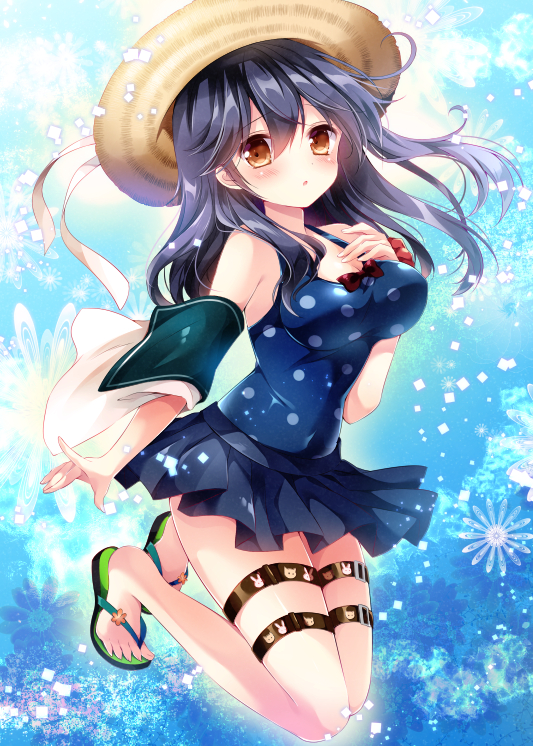 ushio and ushio kai ni (kantai collection) drawn by nogi_takayoshi