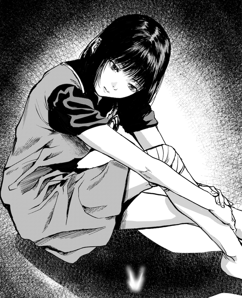 amakura mayu (fatal frame and 1 more) drawn by gauss_<bokashi