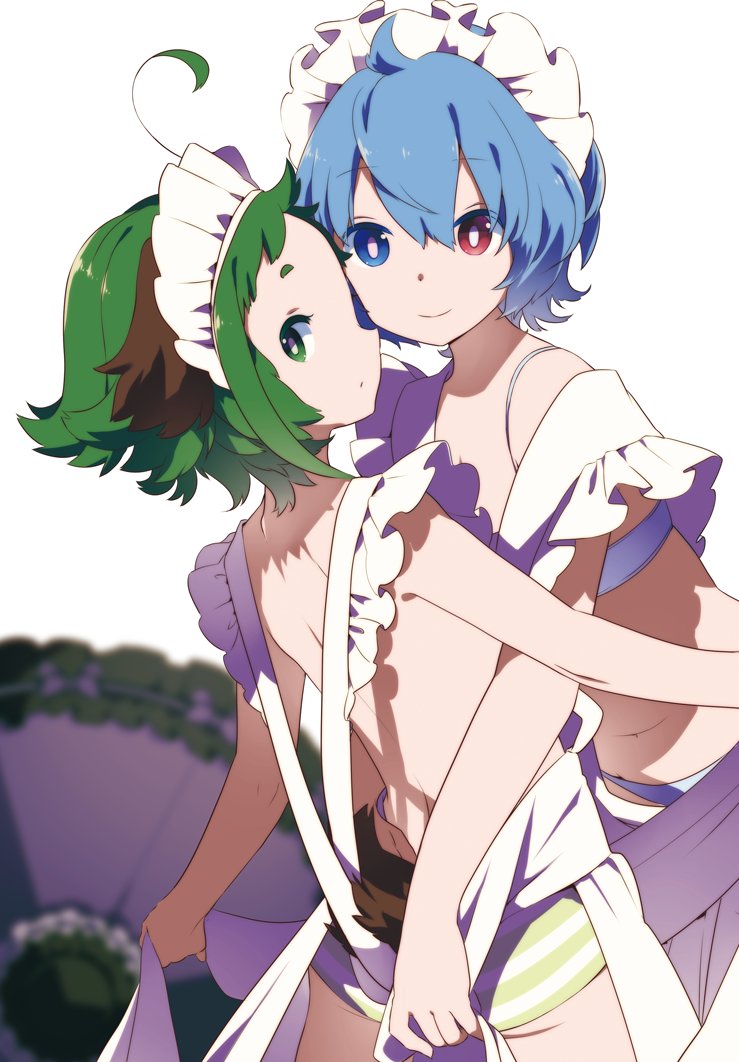tatara kogasa and kasodani kyouko (touhou) drawn by namauni