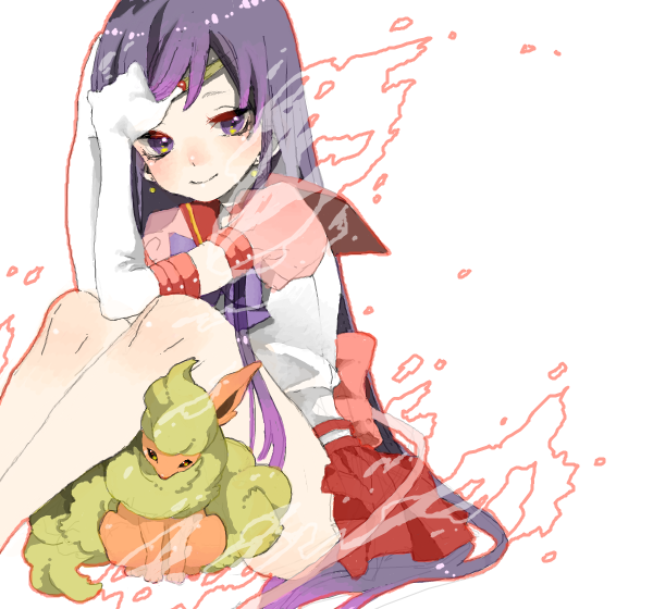 hino rei, flareon, sailor mars, and super sailor mars (pokemon and 2 more) drawn by nanakami_mana