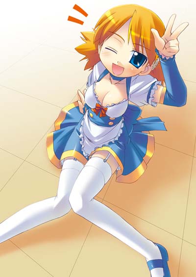sasamori karin (to heart and 1 more) drawn by bakutendou