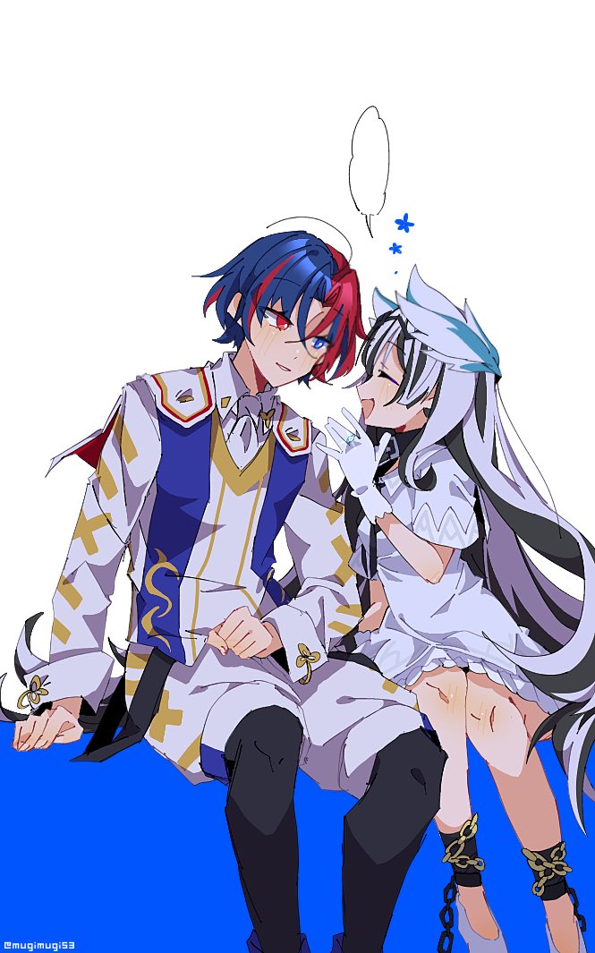 male alear and veyle (fire emblem and 1 more) drawn by mugimugis