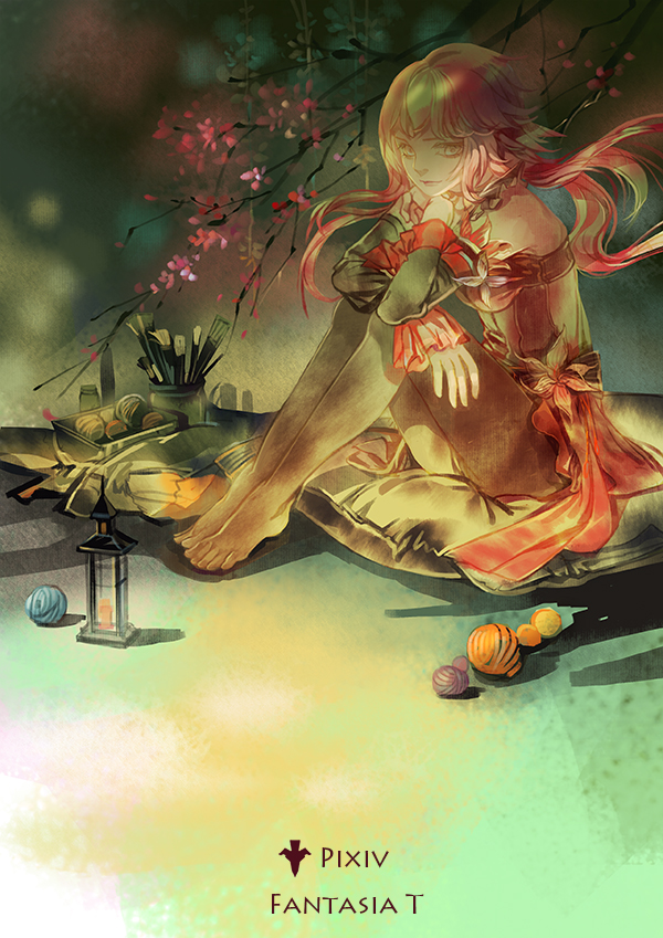 pixiv fantasia and 1 more drawn by afra