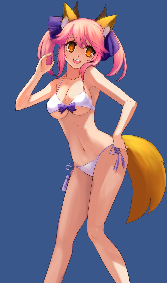 tamamo and tamamo no mae (fate and 1 more) drawn by ch2o