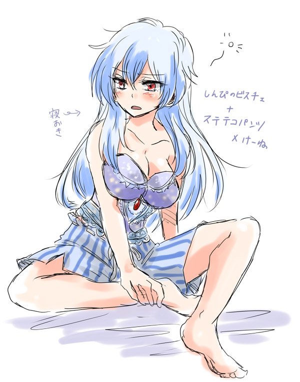 kamishirasawa keine (touhou and 1 more) drawn by unya