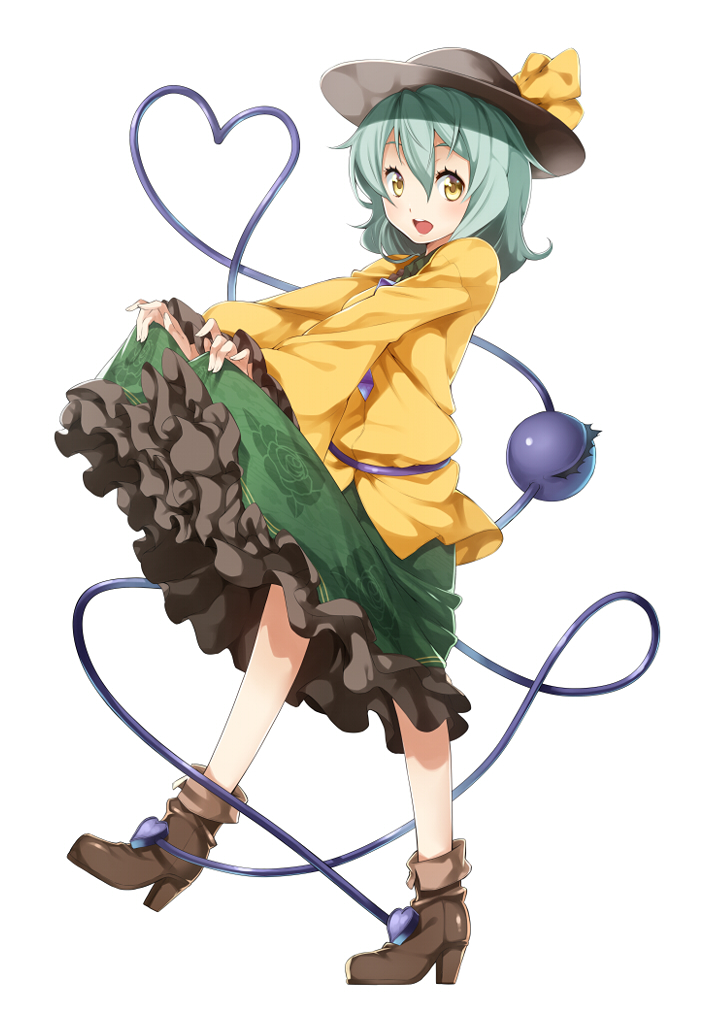 komeiji koishi (touhou) drawn by yuuzii