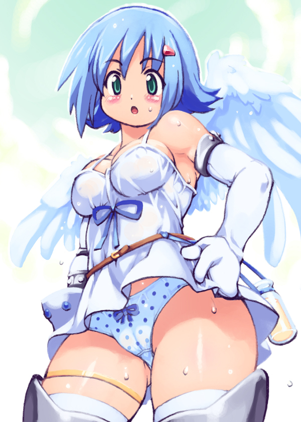 nanael and angel of light nanael (queen's blade) drawn by yu_3