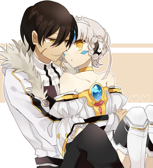 eve, raven cronwell, code: empress, and blade master (elsword) drawn by sakuraihum