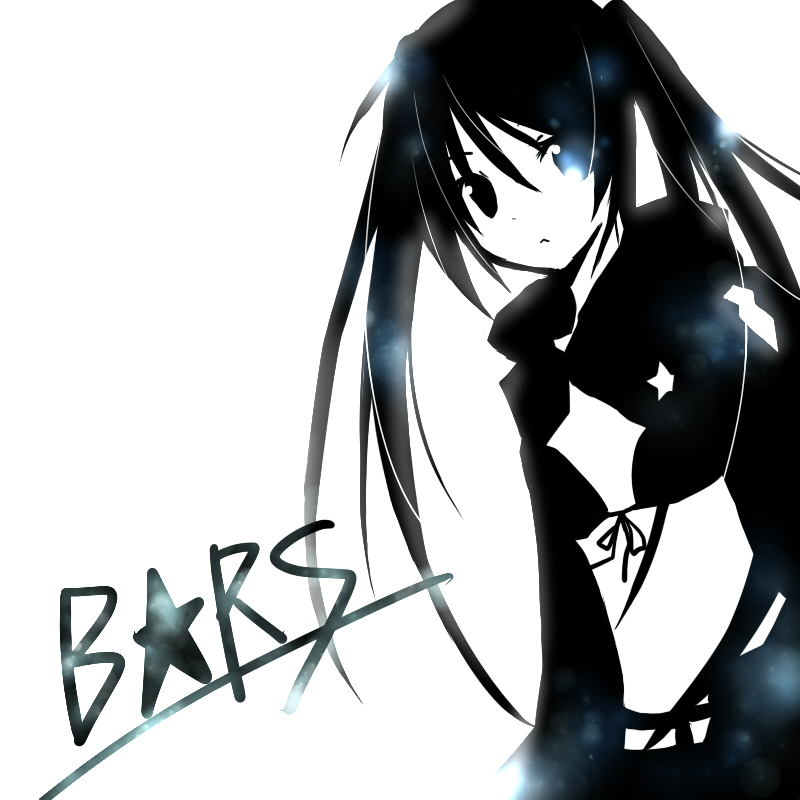 black rock shooter (black rock shooter) drawn by ko_enoki