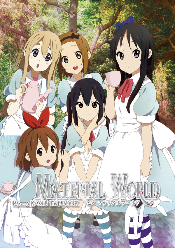 akiyama mio, nakano azusa, hirasawa yui, tainaka ritsu, kotobuki tsumugi, and 1 more (k-on! and 1 more) drawn by ragho_no_erika