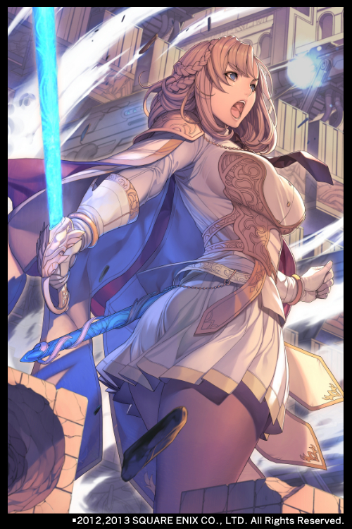 yuana angela (square enix and 1 more) drawn by oda_non