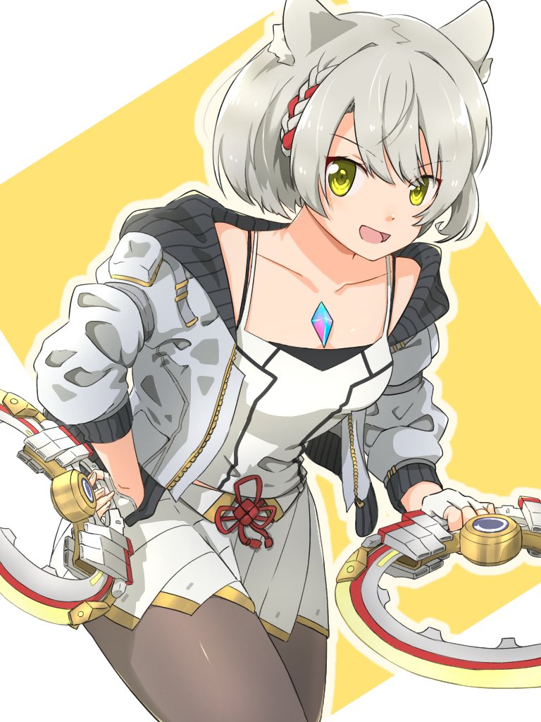 mio (xenoblade chronicles and 1 more) drawn by tekology