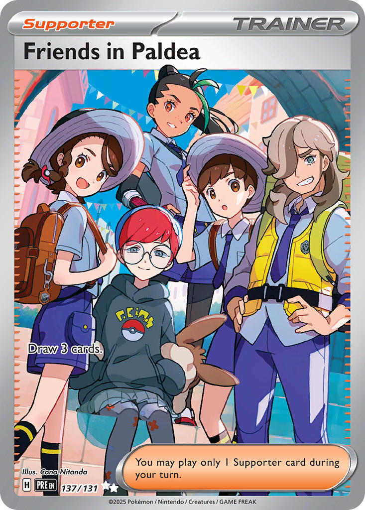juliana, florian, nemona, penny, and arven (pokemon and 2 more) drawn by nitanda_cona