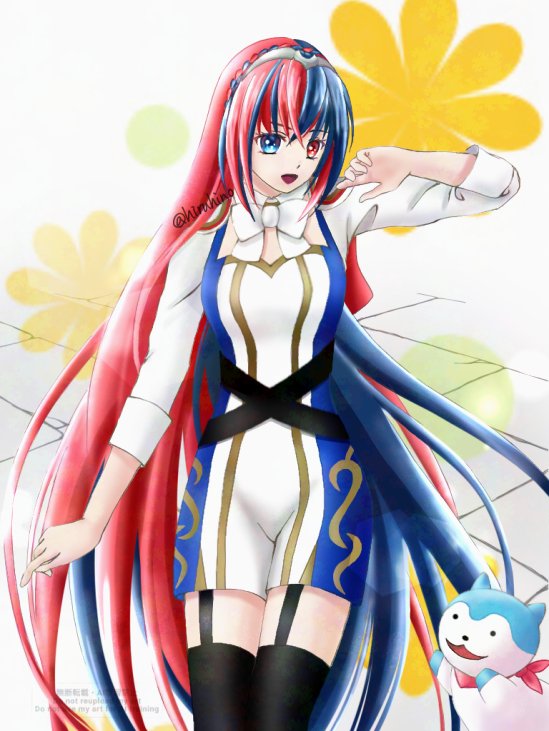 female alear and sommie (fire emblem and 1 more) drawn by hiruhino