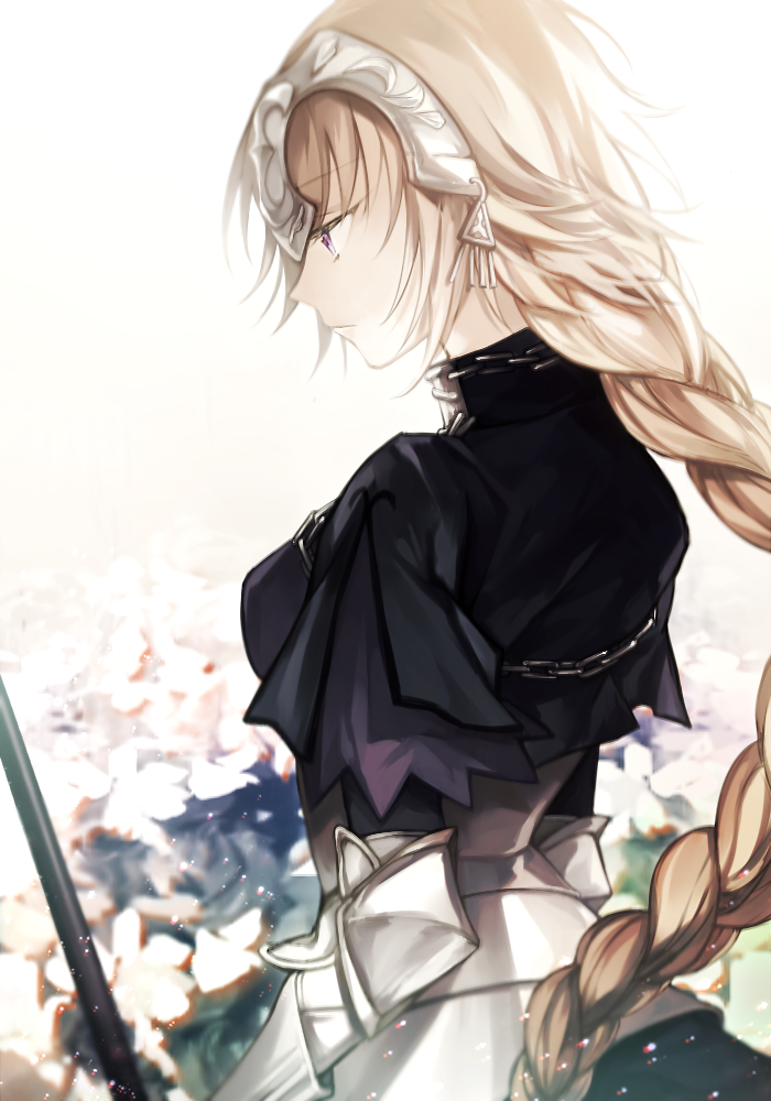 jeanne d'arc (fate and 1 more) drawn by wowishi