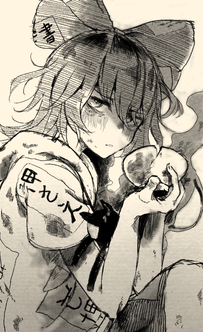 yorigami shion (touhou) drawn by igarashi_yuusuke_(wabisabi_buriki)