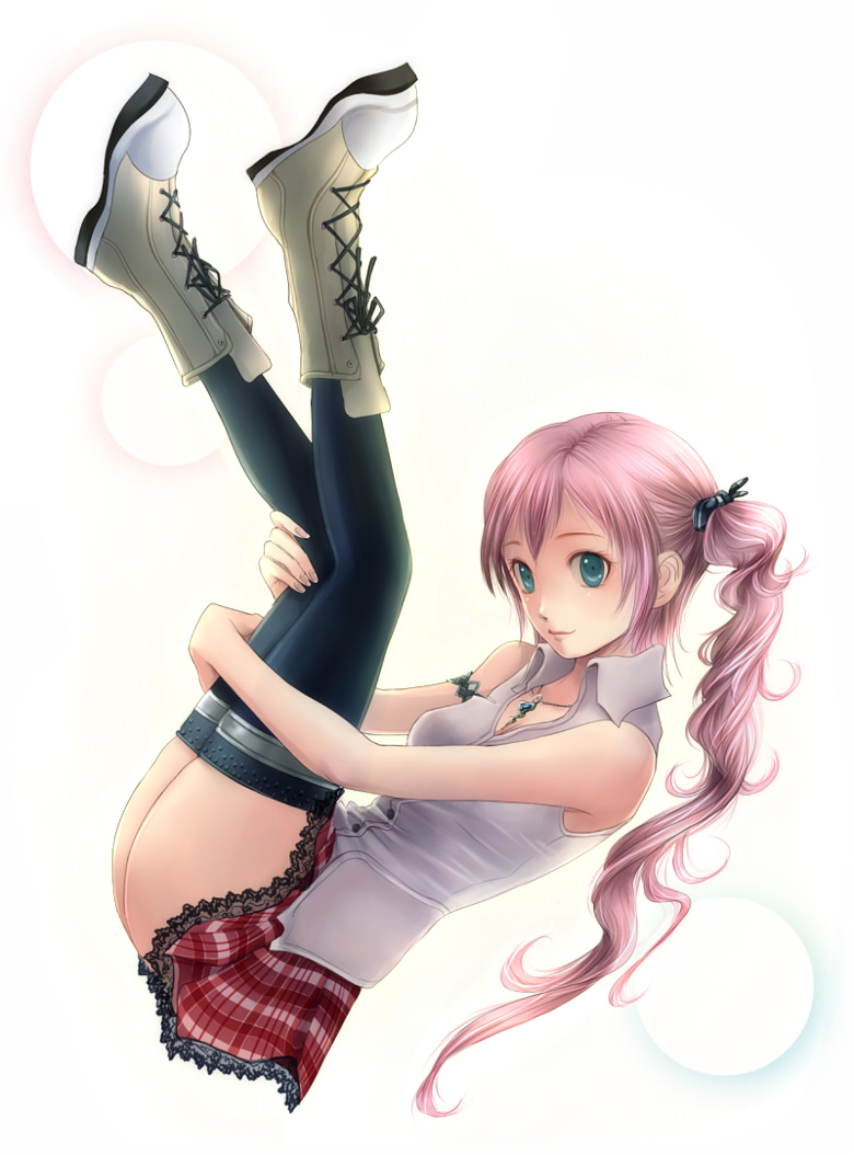 serah farron (final fantasy and 1 more) drawn by dodon_(reina)