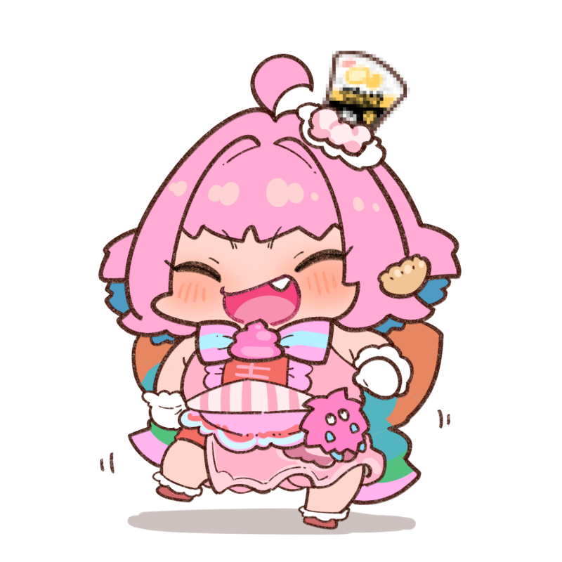 yumemi riamu and kuriboh (idolmaster and 2 more) drawn by takato_kurosuke