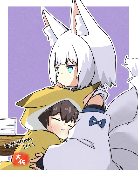 kaga (kantai collection and 1 more) drawn by taisa_(kari)