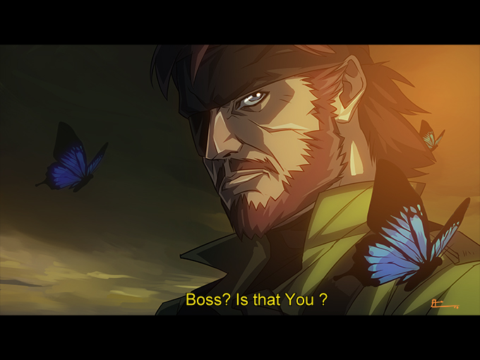 naked snake (metal gear and 2 more) drawn by emilio_lopez