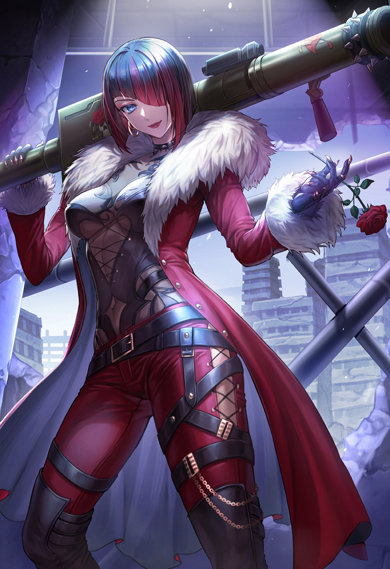 anna williams (tekken and 1 more) drawn by box_(hotpppink)