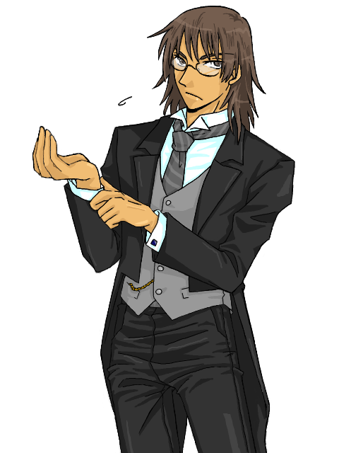 aragaki shinjirou (persona and 2 more) drawn by tomino_(kaeru_kyuubin)