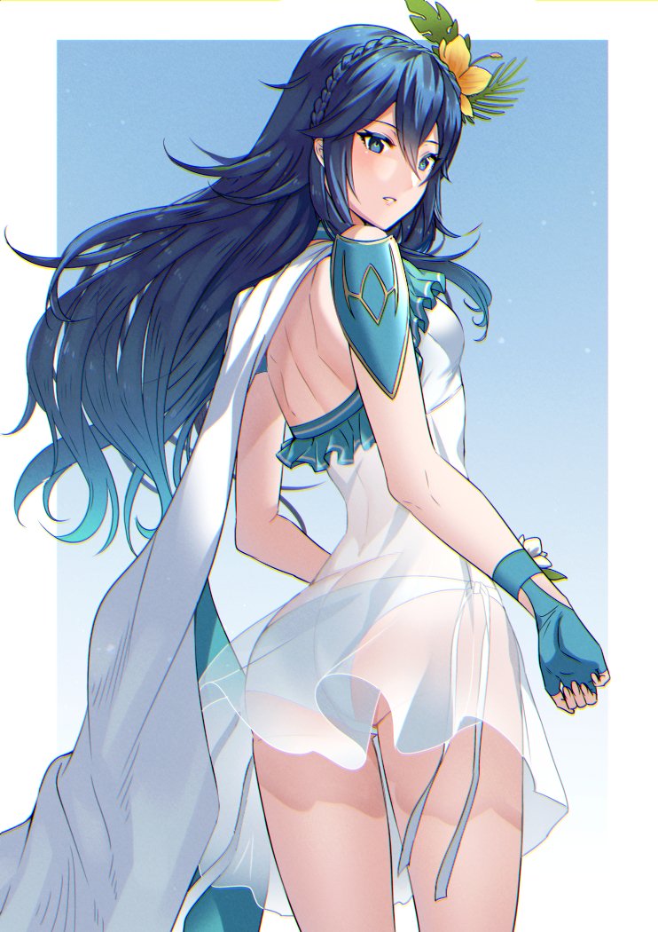 lucina (fire emblem and 2 more) drawn by ameno_(a_meno0)