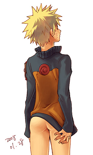 uzumaki naruto (naruto and 1 more) drawn by kobashi