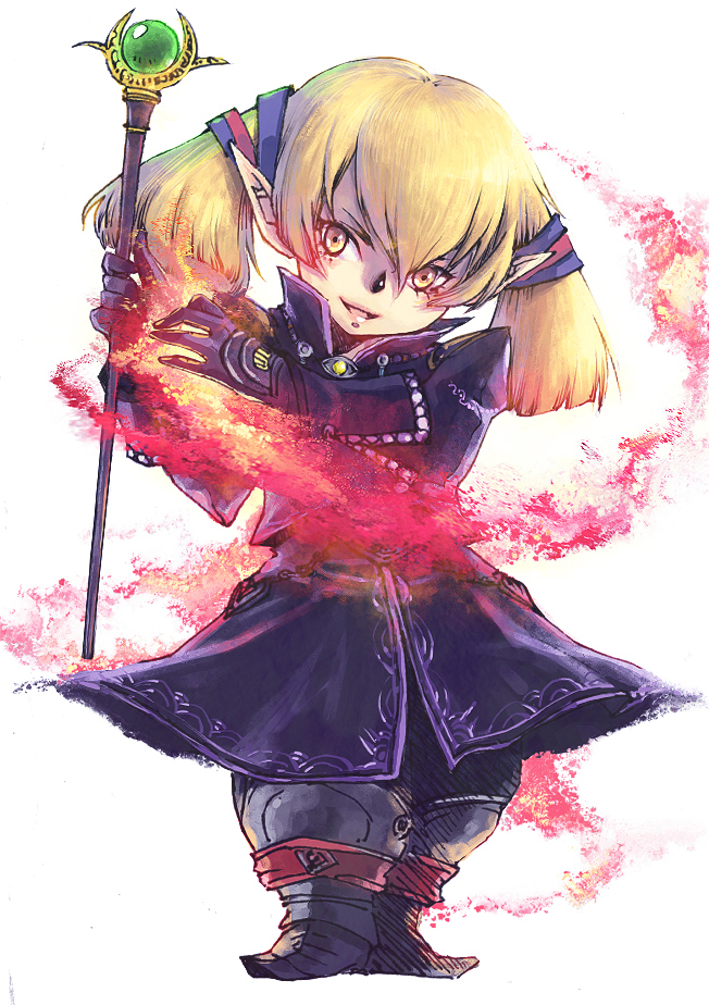 shantotto (final fantasy and 1 more) drawn by kieta