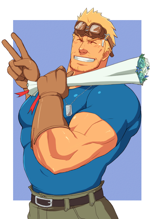 cid highwind (final fantasy and 1 more) drawn by magnum_feering