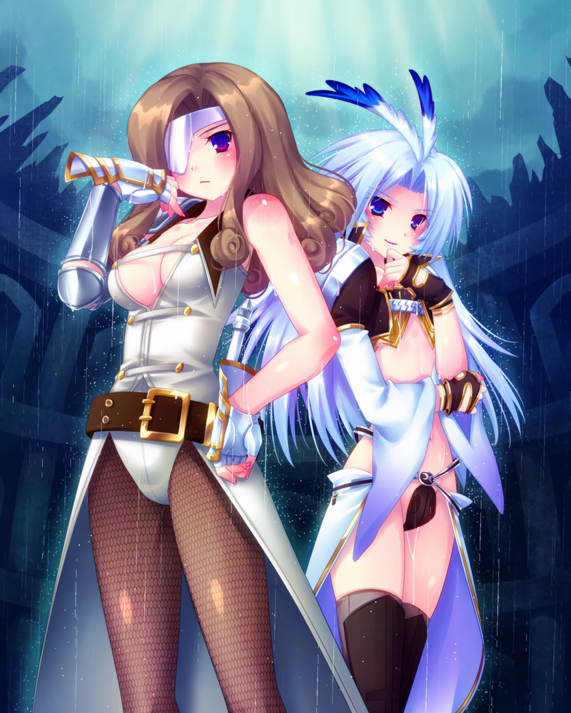 kuja and beatrix (final fantasy and 1 more) drawn by minatosaiga